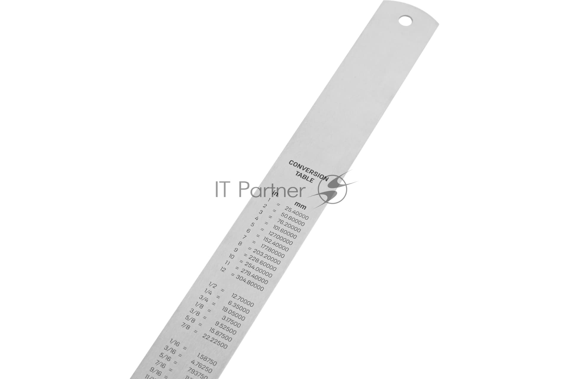 Линейка стальная Deli DL8050Y 500мм нержавеющая сталь