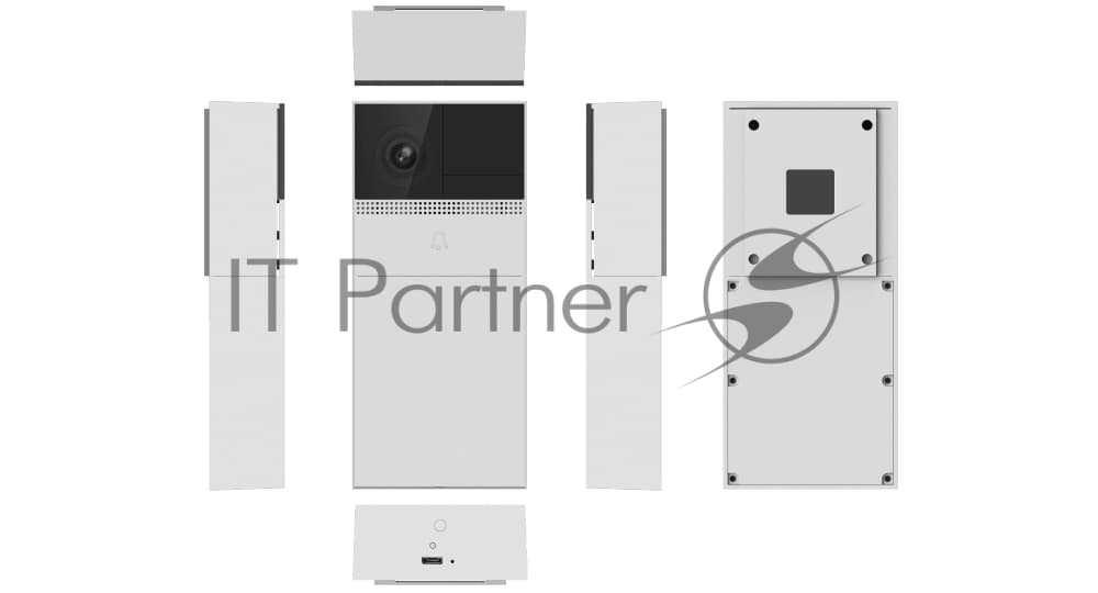Камера видеонаблюдения Laxihub Видеокамера B1-TY (Bell 1S) Outdoor Wi-Fi 1080P Video Doorbell with Wireless Jingle & microSD card Tuya Version B1-TY