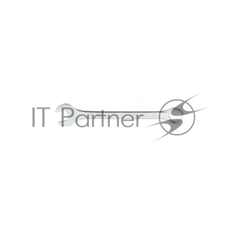 Ключ комбинированный Matrix, 27 мм, CrV, полированный хром