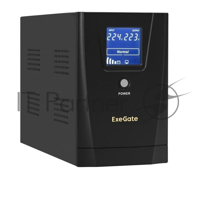 Источник бесперебойного питания ExeGate EX292632RUS SpecialPro Smart LLB-2000.LCD.AVR.2SH.RJ.USB