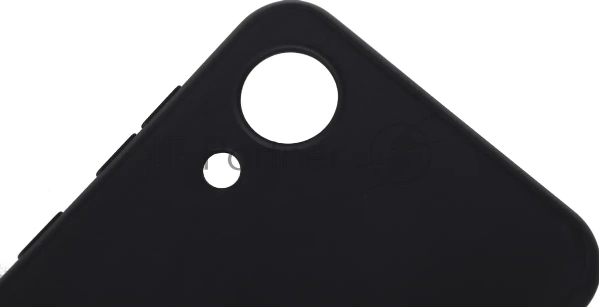 Чехол (клип-кейс) BoraSCO для Samsung Galaxy A03 Core Silicone Case черный (матовый)