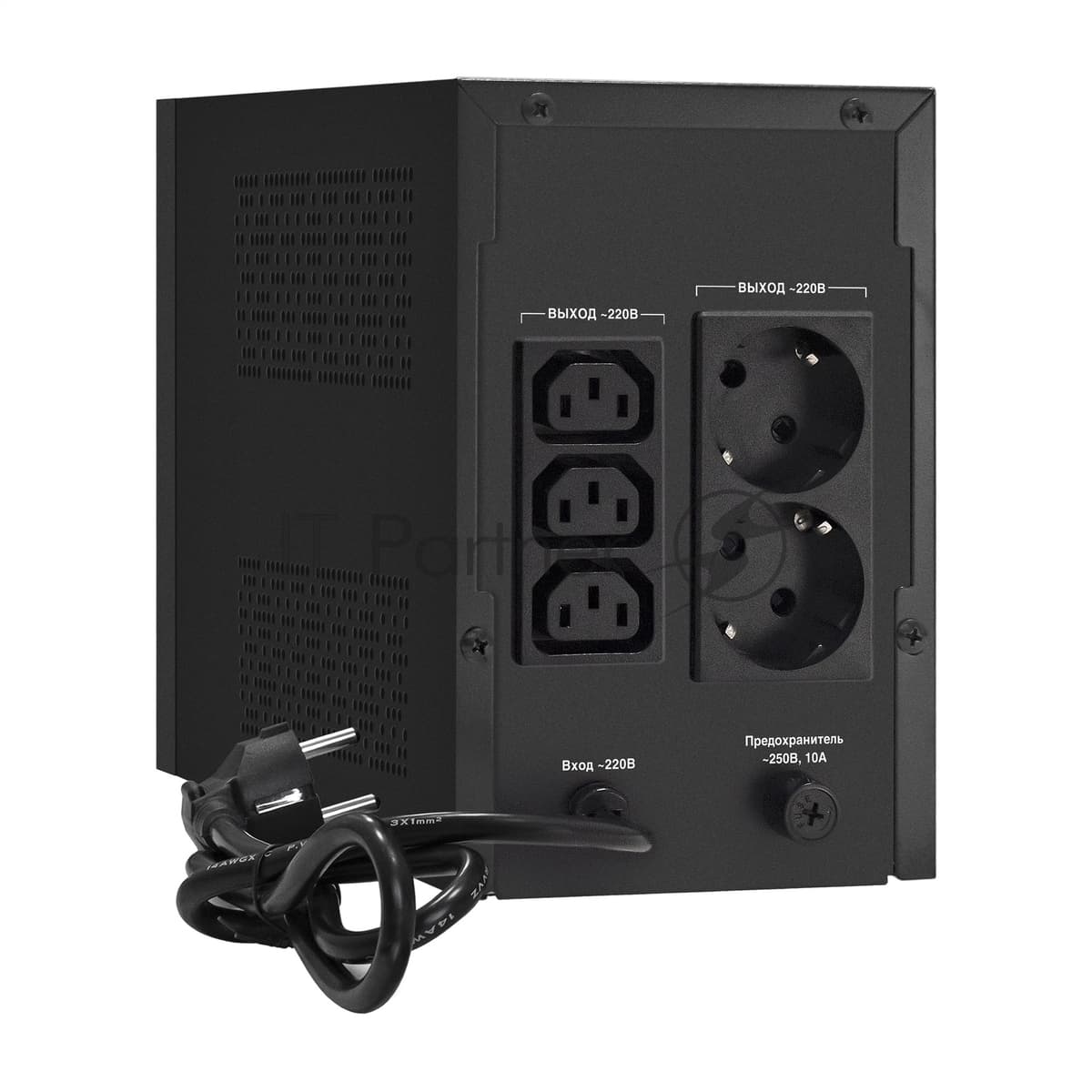 Источник бесперебойного питания ExeGate EX292801RUS SpecialPro UNB-1600.LED.AVR.2SH.3C13 1600VA/950W, LED, AVR, 2*Schuko+3*C13, съемн.кабель, металлический корпус, черный