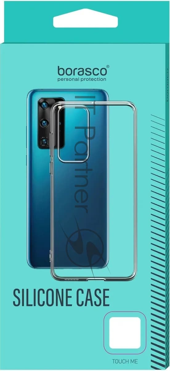 Чехол (клип-кейс) BoraSCO для Apple iPhone 13 Pro Max прозрачный
