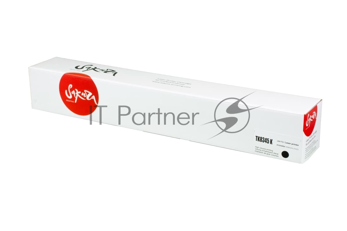 Картридж Sakura TK8345K для Kyocera TASKalfa 2552ci, черный, 20 000 к.