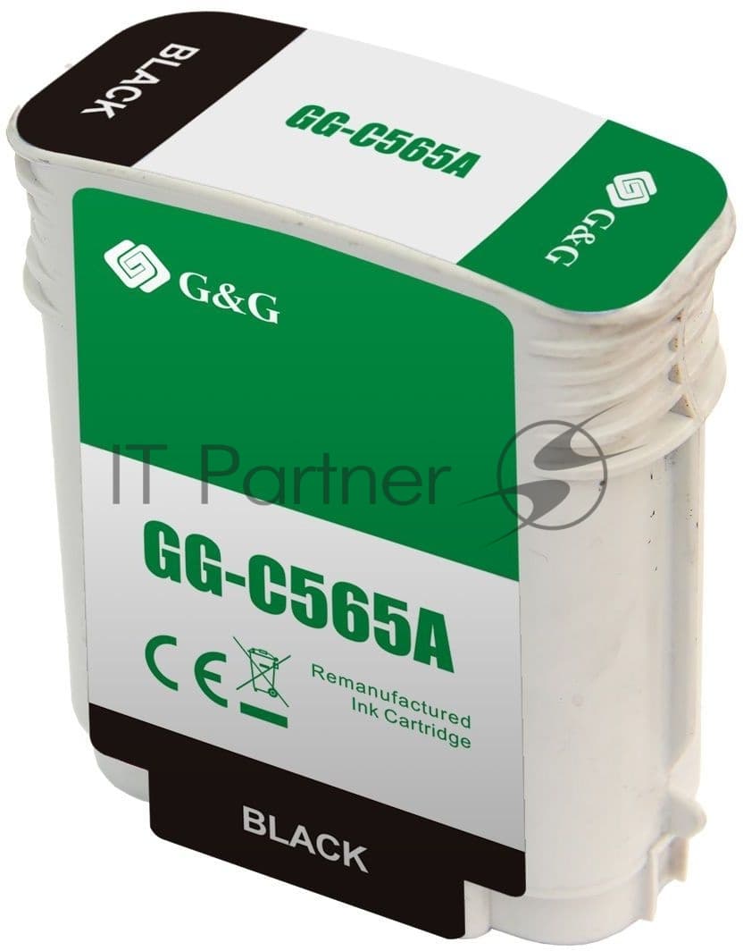 Картридж струйный G&G GG-C565A черный (72мл) для HP DJ 510
