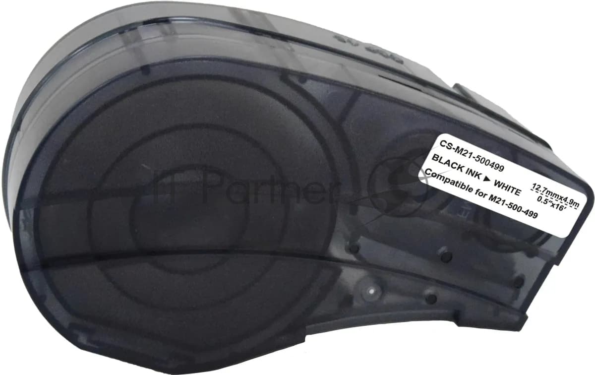 -/ Картридж ленточный Cactus CS-M21-500499 черный для Brady BMP21-PLUS, BMP21-LAB