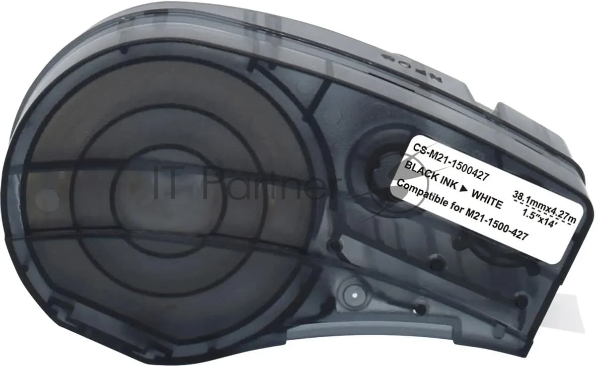 -/ Картридж ленточный Cactus CS-M21-1500427 черный для Brady BMP21-PLUS, BMP21-LAB