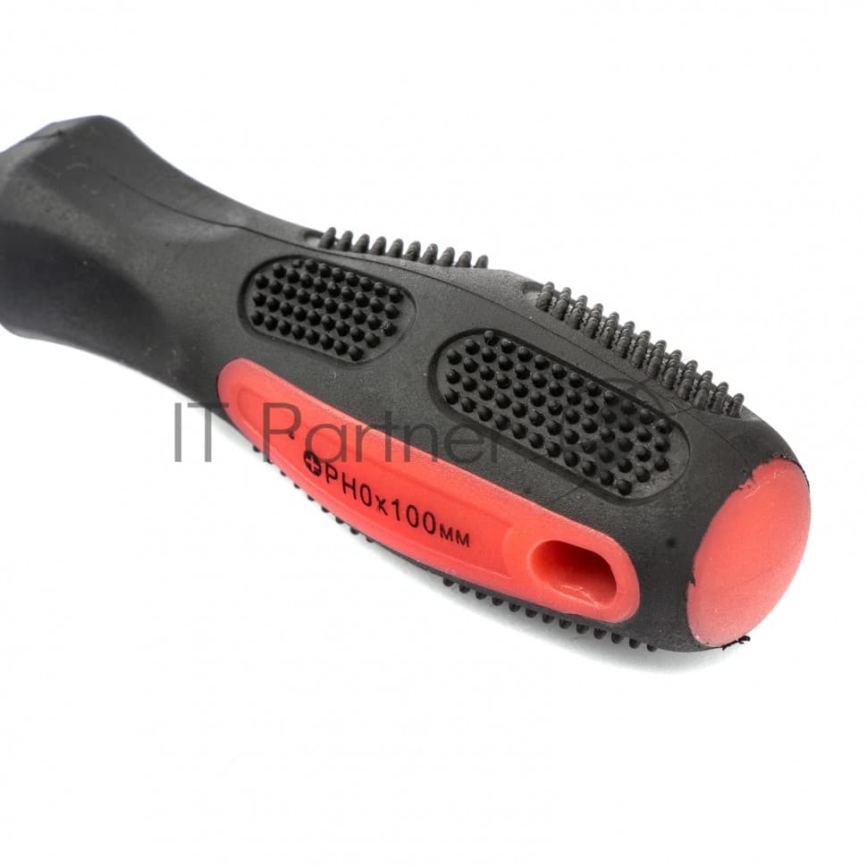Отвертка Matrix Anti-Slip, PH0 х 100 мм, CrV, двухкомп. рукоятка
