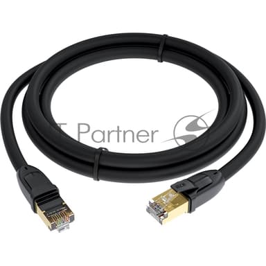 Патч-корд GCR PROF прямой 7.5m, FTP медь cat.6, позолоч. контакты и коннектор, 25 AWG, Deluxe ethernet high speed 10 Гбит/с, RJ45, T568B, GCR-52548