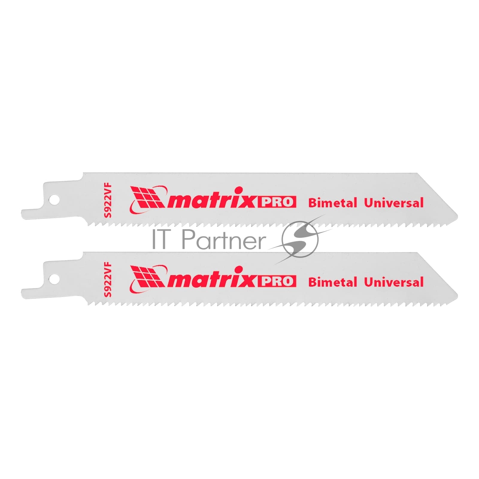 Полотна универсальные Matrix для сабельной пилы S922VF,125/1,8 - 2,5 мм,Bimetal,2 шт., PRO