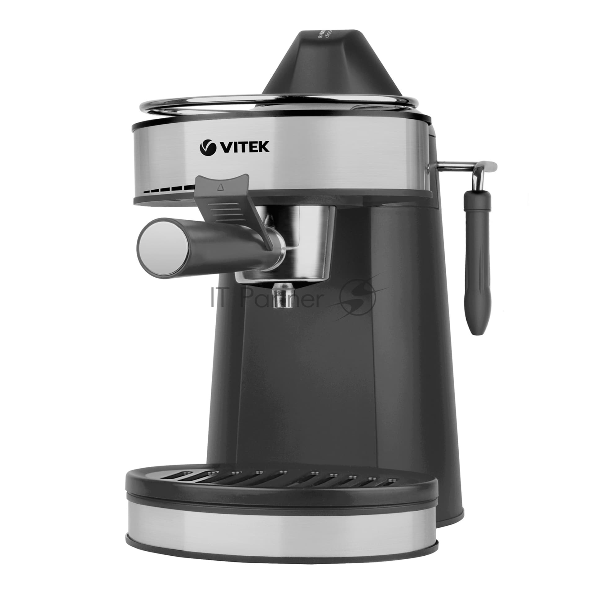 Кофеварка рожковая Vitek Graphite VT-1524 750Вт серый