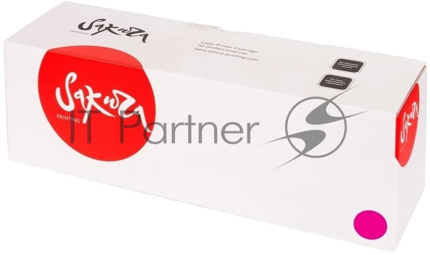Картридж лазерный Sakura 106R03747 для Xerox, пурпурный, 16500 к.