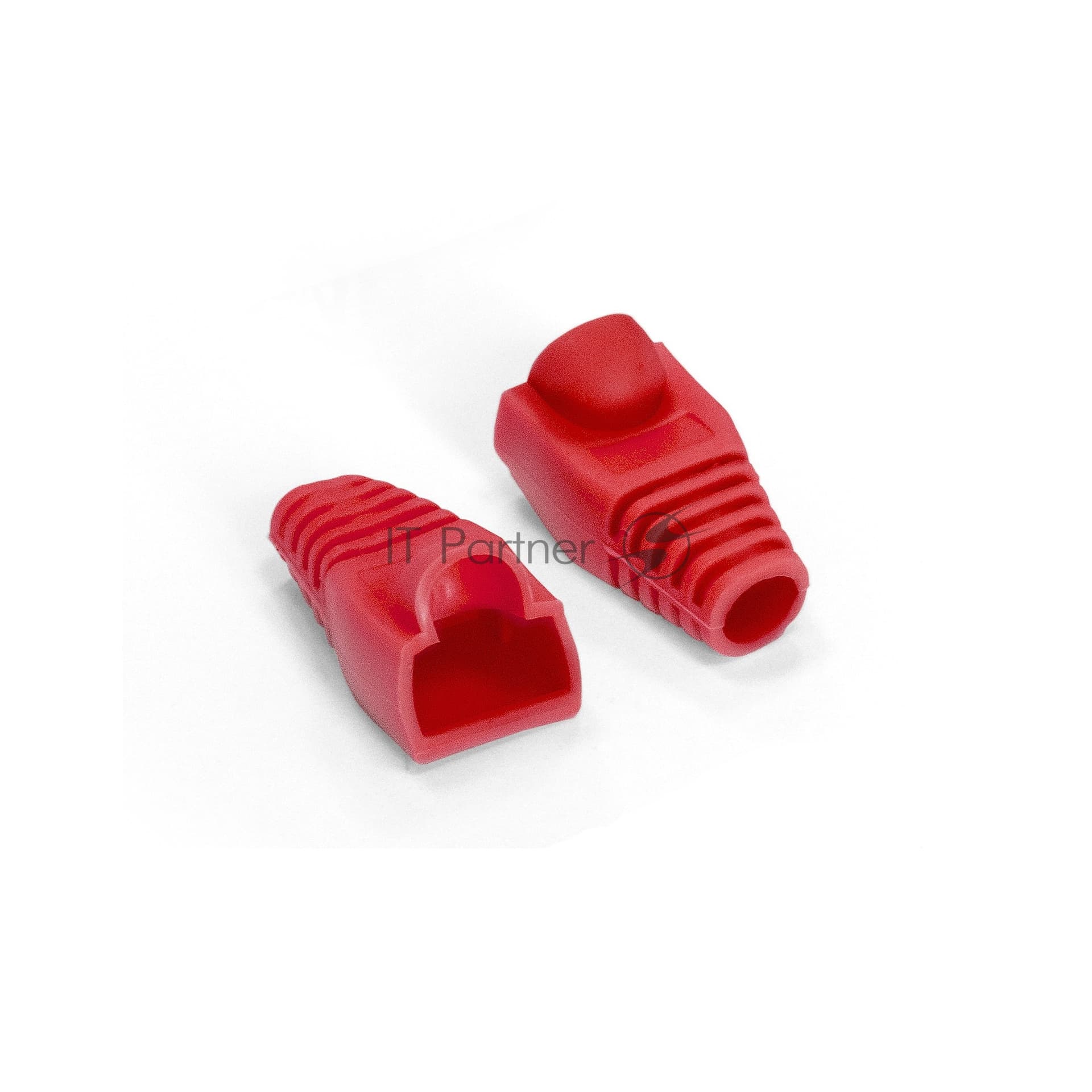 Колпачок ExeGate BC45-100-RD изолирующий для коннектора RJ-45, красный (100 шт)