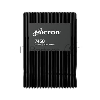 Накопитель SSD Micron 7450 Max, 1600Gb, 2.5", U.3, R/W 6800/2700