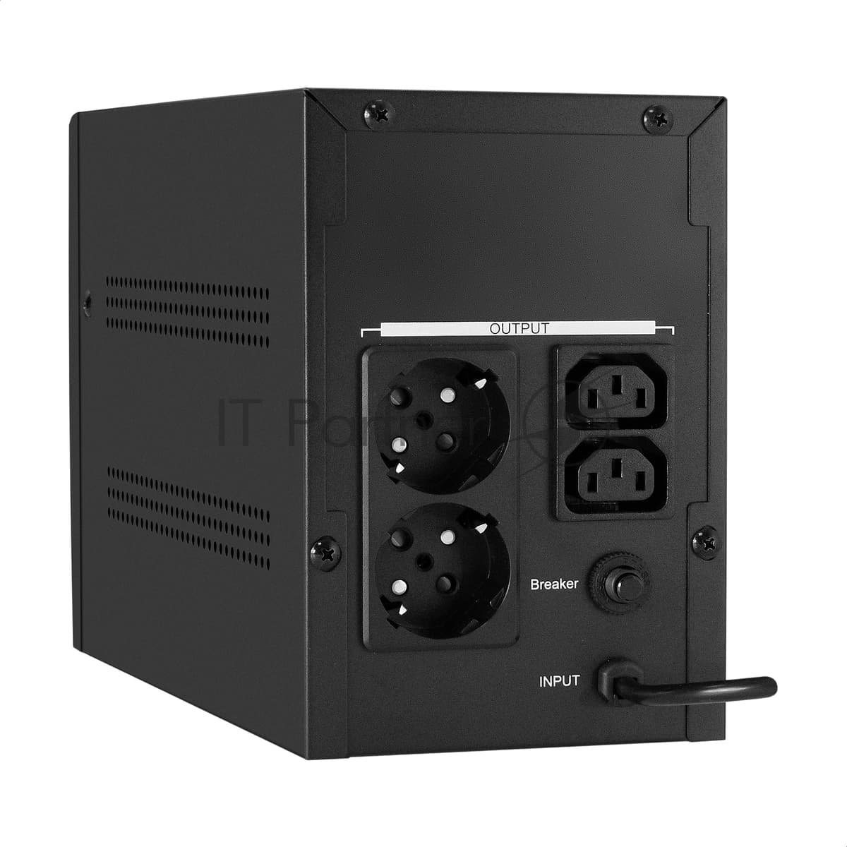 Источник бесперебойного питания ExeGate EX292606RUS SpecialPro UNB-2000.LED.AVR.1SH.2C13 2000VA/1200W, LED, AVR,1*Schuko+2*C13, металлический корпус, черный