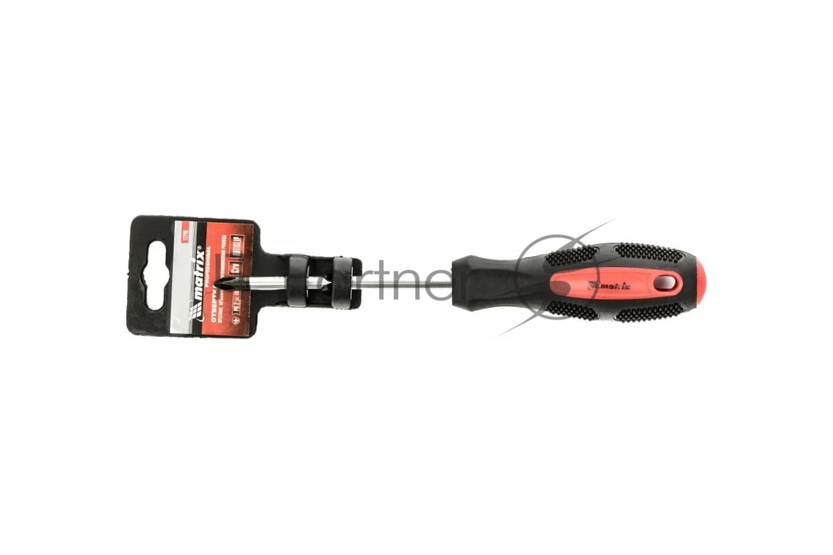 Отвертка Matrix Anti-Slip 12248 PH2 х 100 мм, CrV, двухкомп. рукоятка