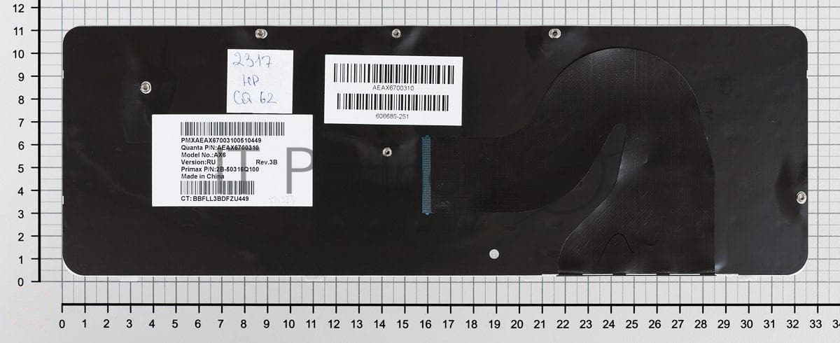 Клавиатура для ноутбука HP Compaq Presario CQ62 CQ56 G62 G56 черная