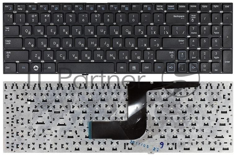 Клавиатура для ноутбука Samsung RC510 RV511 RV513 RV520 черная