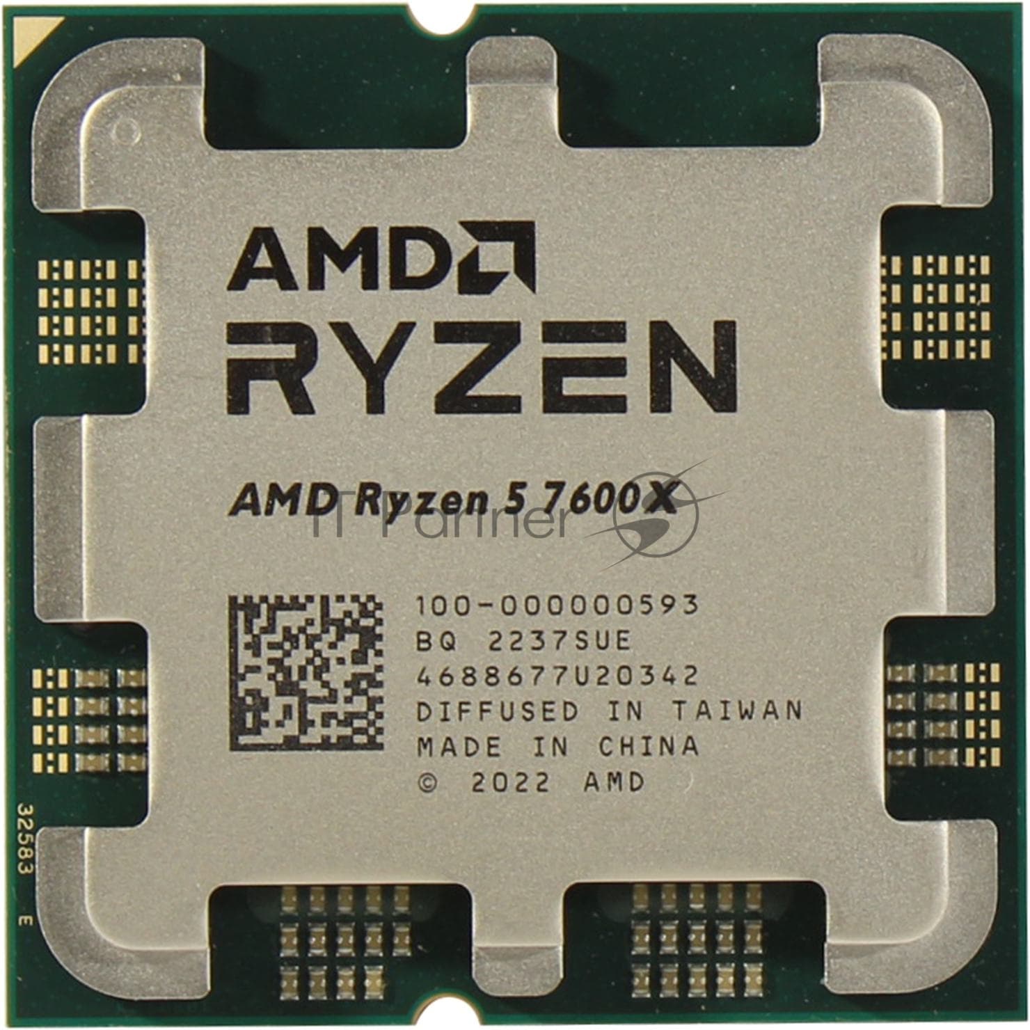 Процессор/ CPU AM5 AMD Ryzen 5 7600X (Raphael, 6C/12T, 4.7/5.3GHz, 32MB, 105W) OEM