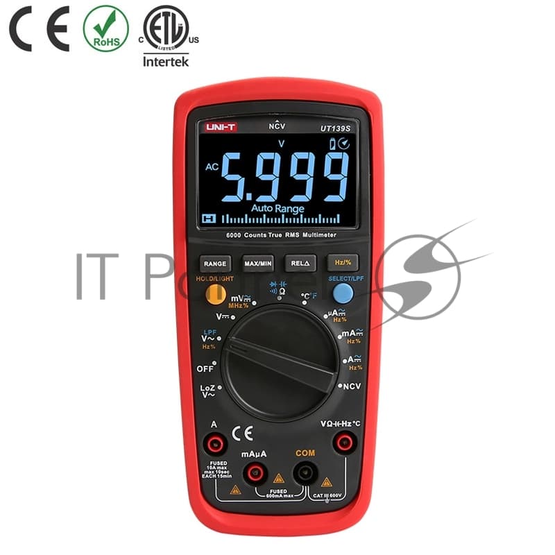 UNI-T <UT139S> Цифровой мультиметр <081555/13-1029>