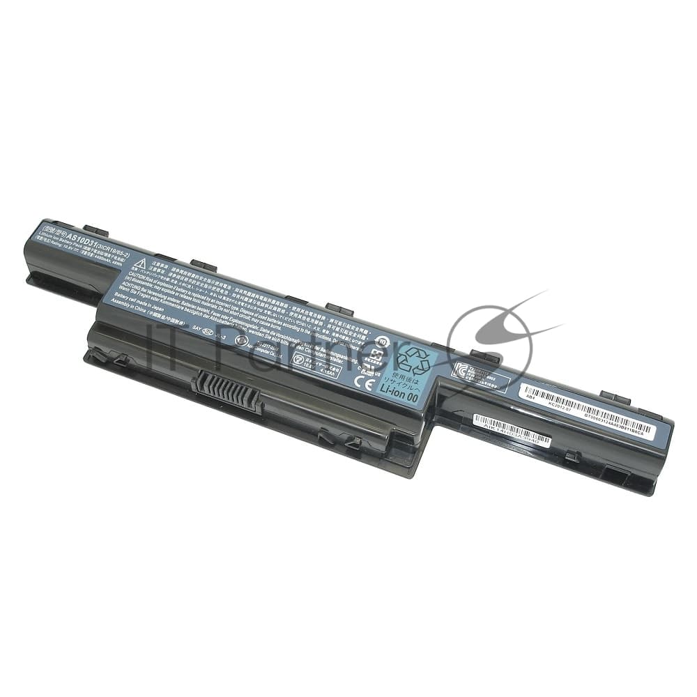 Аккумуляторная батарея для ноутбука Acer Aspire 5741 4741 серий 10.8-11.1V 4400mAh черный