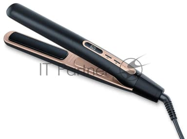 Выпрямитель для волос Beurer HS100 черный/розовый, 20 мм, 220 °C, 11 режимов