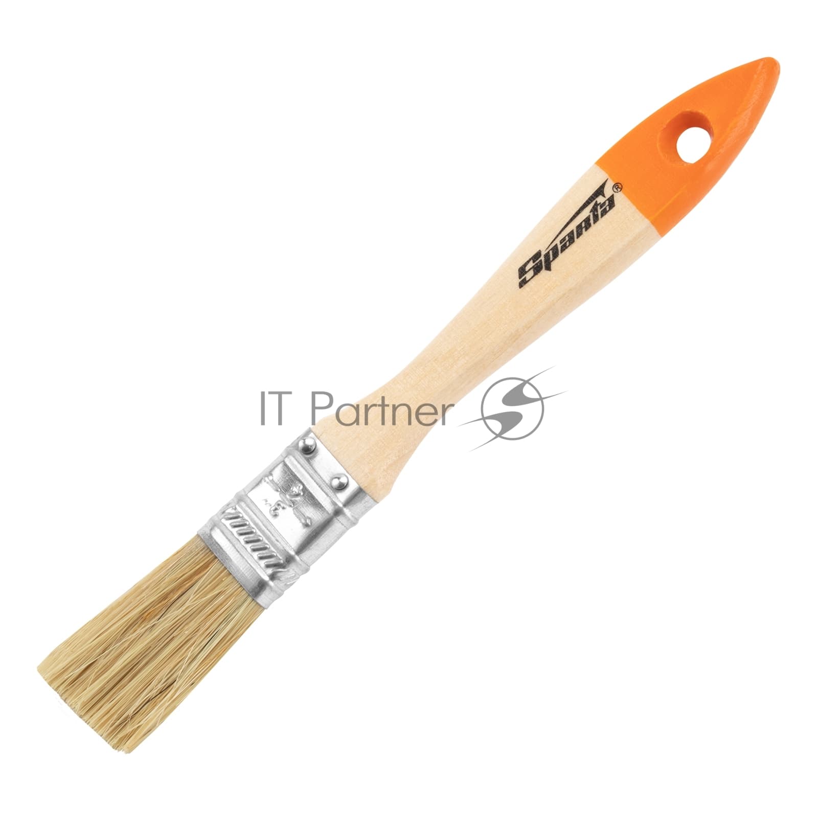 Кисть плоская Sparta Slimline 3/4" (20 мм), натуральная щетина, деревянная рукоятка