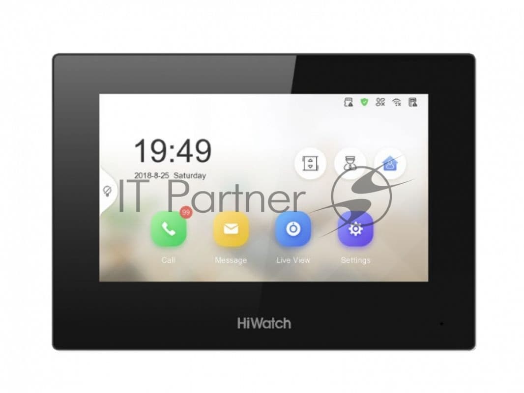HIWATCH VDP-H2211(B), накладная Видеопанель