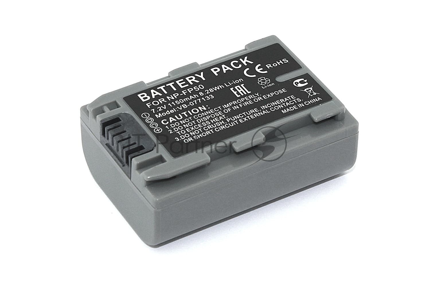 Аккумуляторная батарея для видеокамеры Sony DCR-DVD (NP-FP50) 7,2V 1150mAh