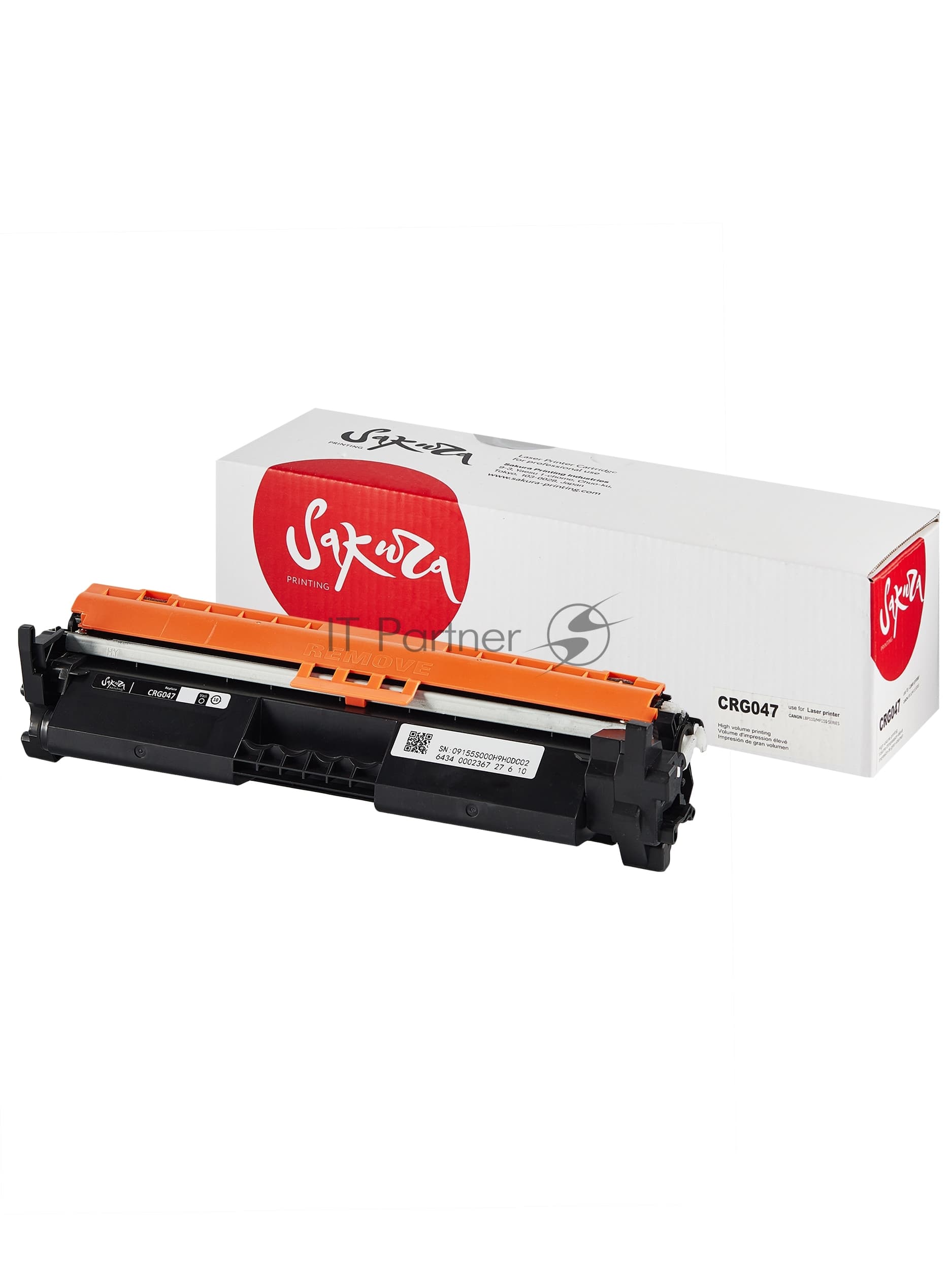 Картридж Sakura CRG047 для Canon, черный, 1600 к.