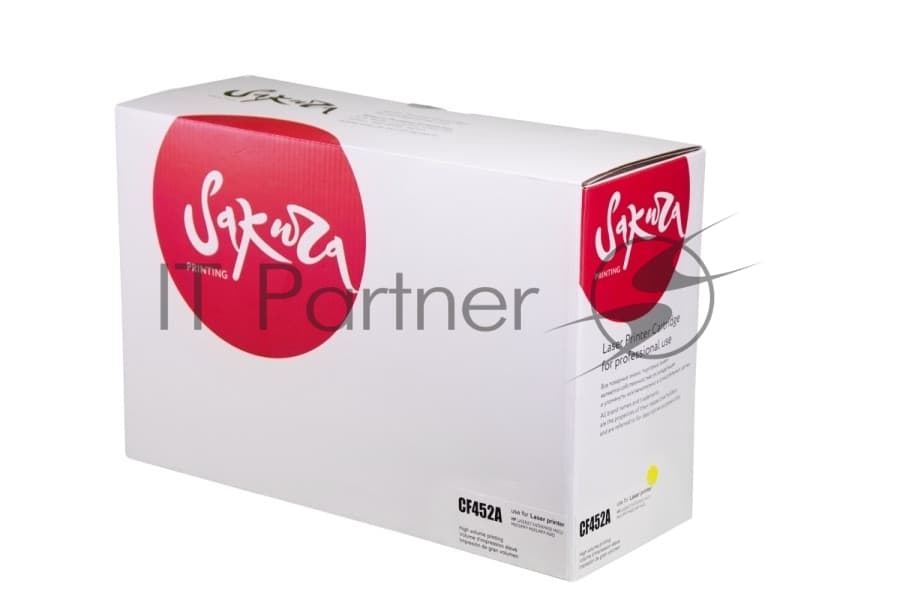 Картридж Sakura CF452A для HP, желтый, 10500 к.