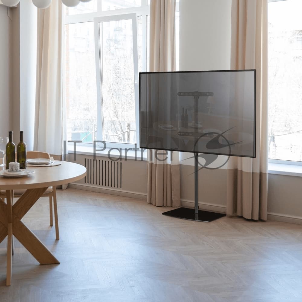 Стойка для телевизора с кронштейном ONKRON 30"-60", черный