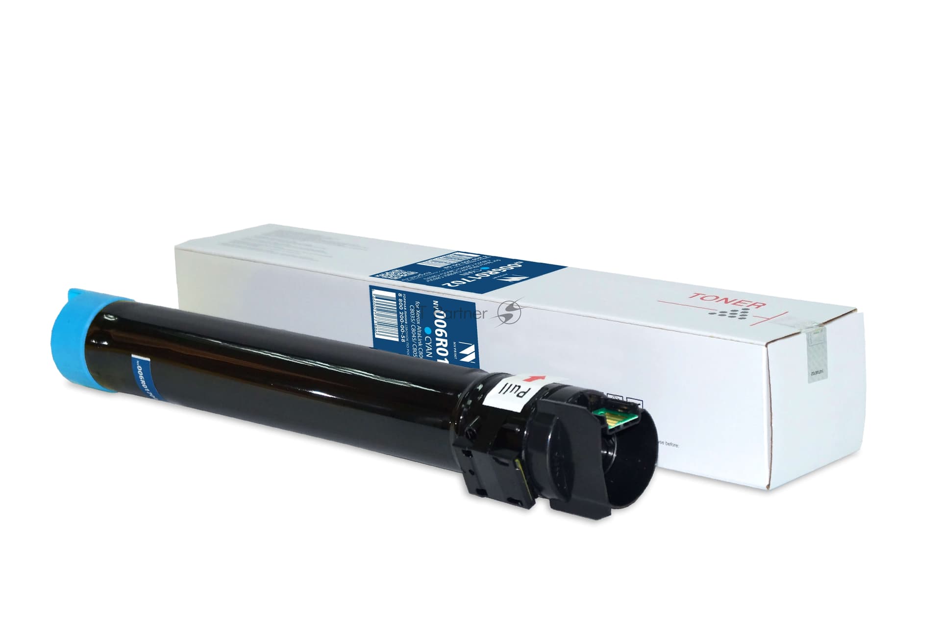 -/ Тонер-картридж NVP NV-006R01702 Cyan для Xerox AltaLink C8000/C8030/C8035/C8045/C8055/C8070 (15000k)