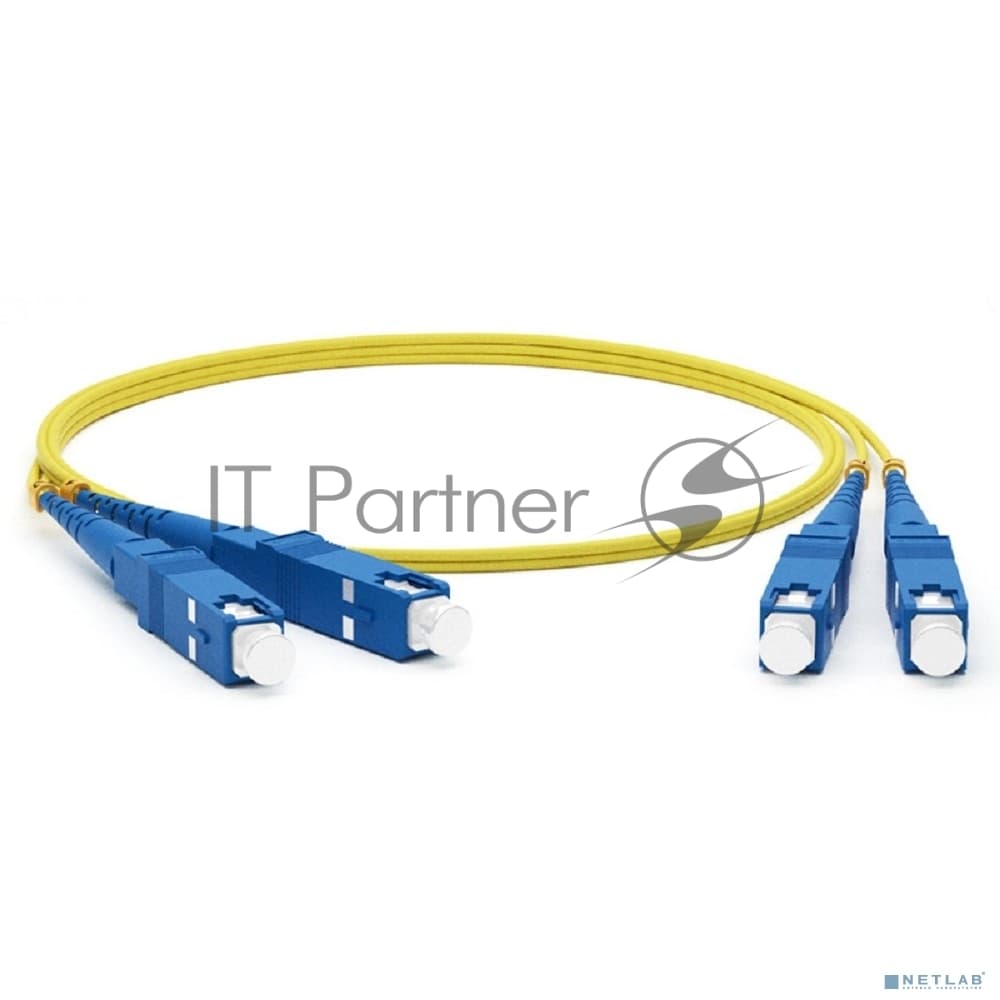 Патч-корд оптический соединительный Rexant (SM), 9/125 (OS2), SC/UPC-SC/UPC, (Duplex), LSZH, 3м