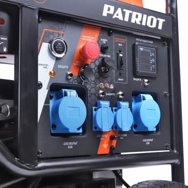 Электрогенератор бензиновый Patriot GRA 12000AWS, 12 кВт, 62 дБ, 155 кг