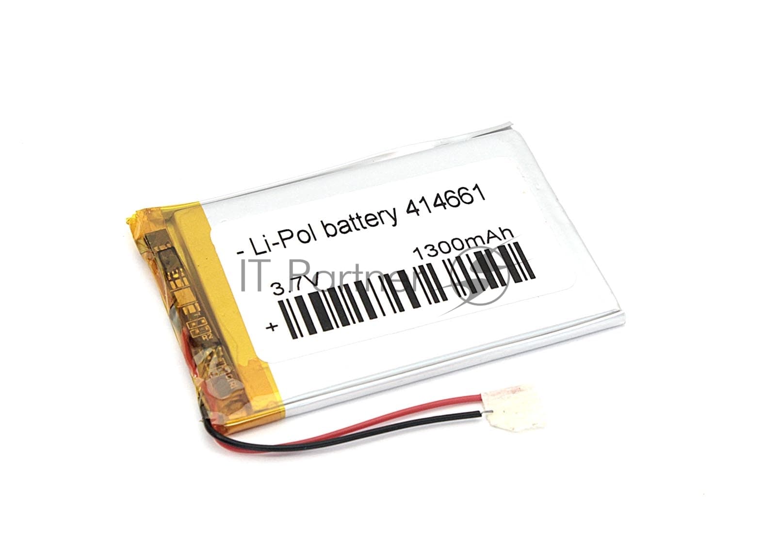 Аккумулятор Li-Pol (батарея) 4.1x46x61мм 2pin 3.7V/1300mAh