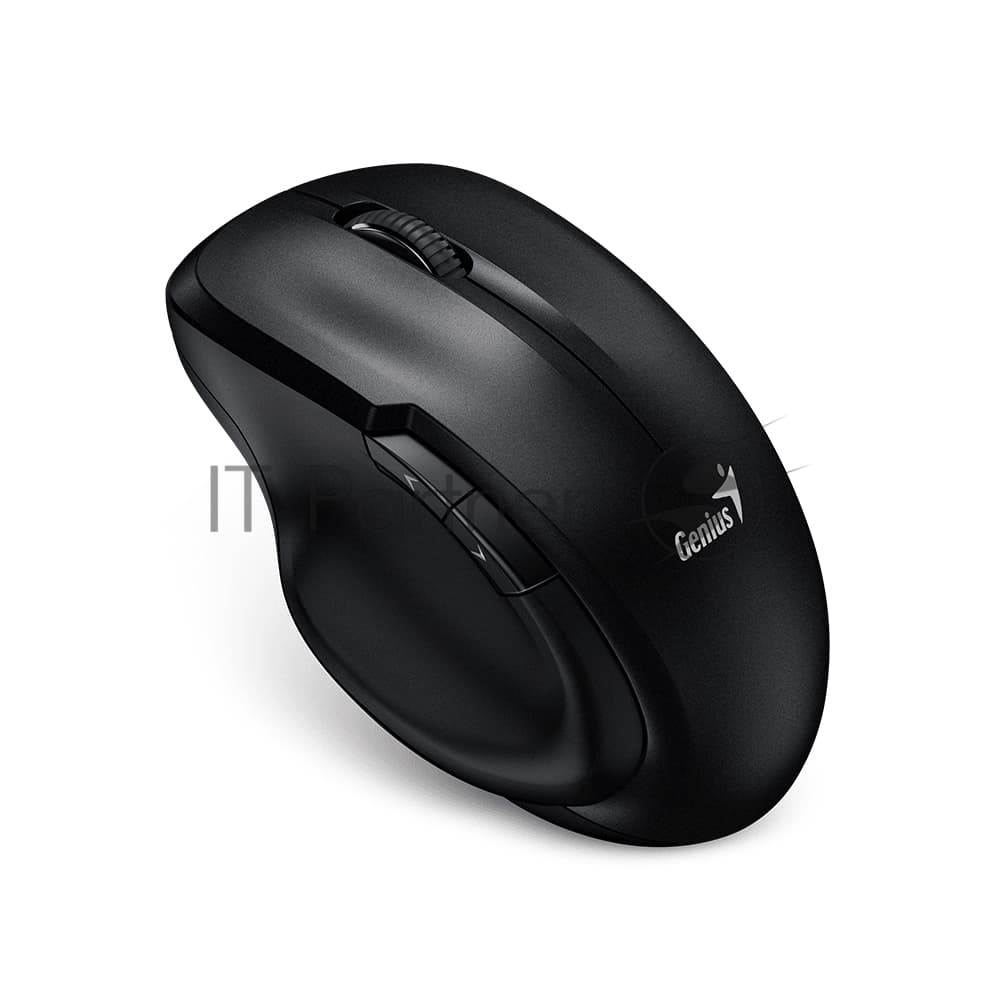 Мышь беспроводная Genius Ergo 8200S черный, 1200 dpi, радиоканал, USB, кнопки - 5