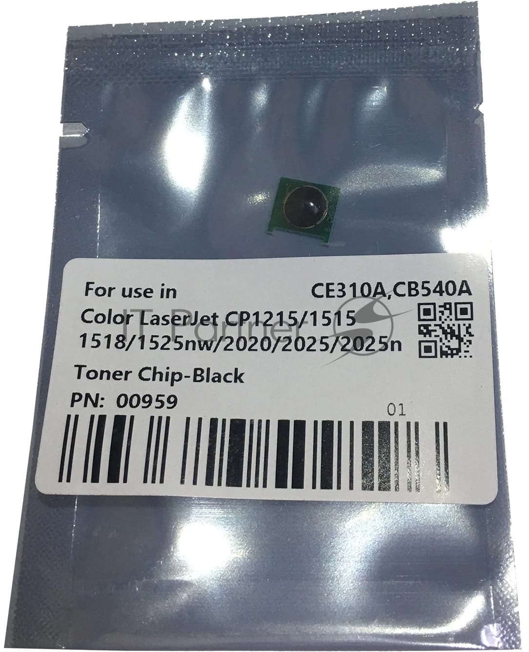 Чип CET картриджа CE310A, CB540A, CE320A, CC530A, CE250A для HP Color LaserJet CP1215/1515/2025/CP1025 черный, (унив.), 1.2K/2.2K/2K/3.5K/5K