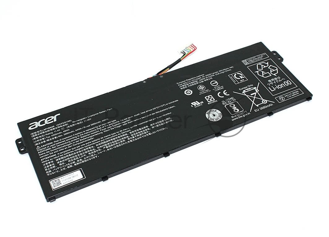 Аккумуляторная батарея для ноутбука Acer Chromebook C721 11.4V 4200mAh
