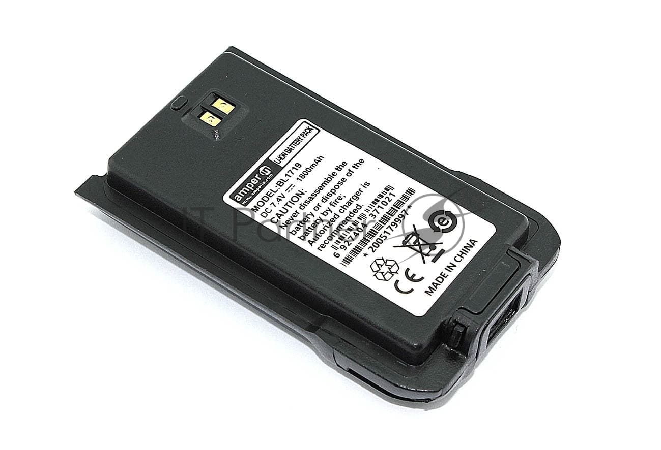 Аккумулятор Amperin для Hytera HYT TC-580 (BL1301, BL1719) 1800mah 7,4V Li-ion