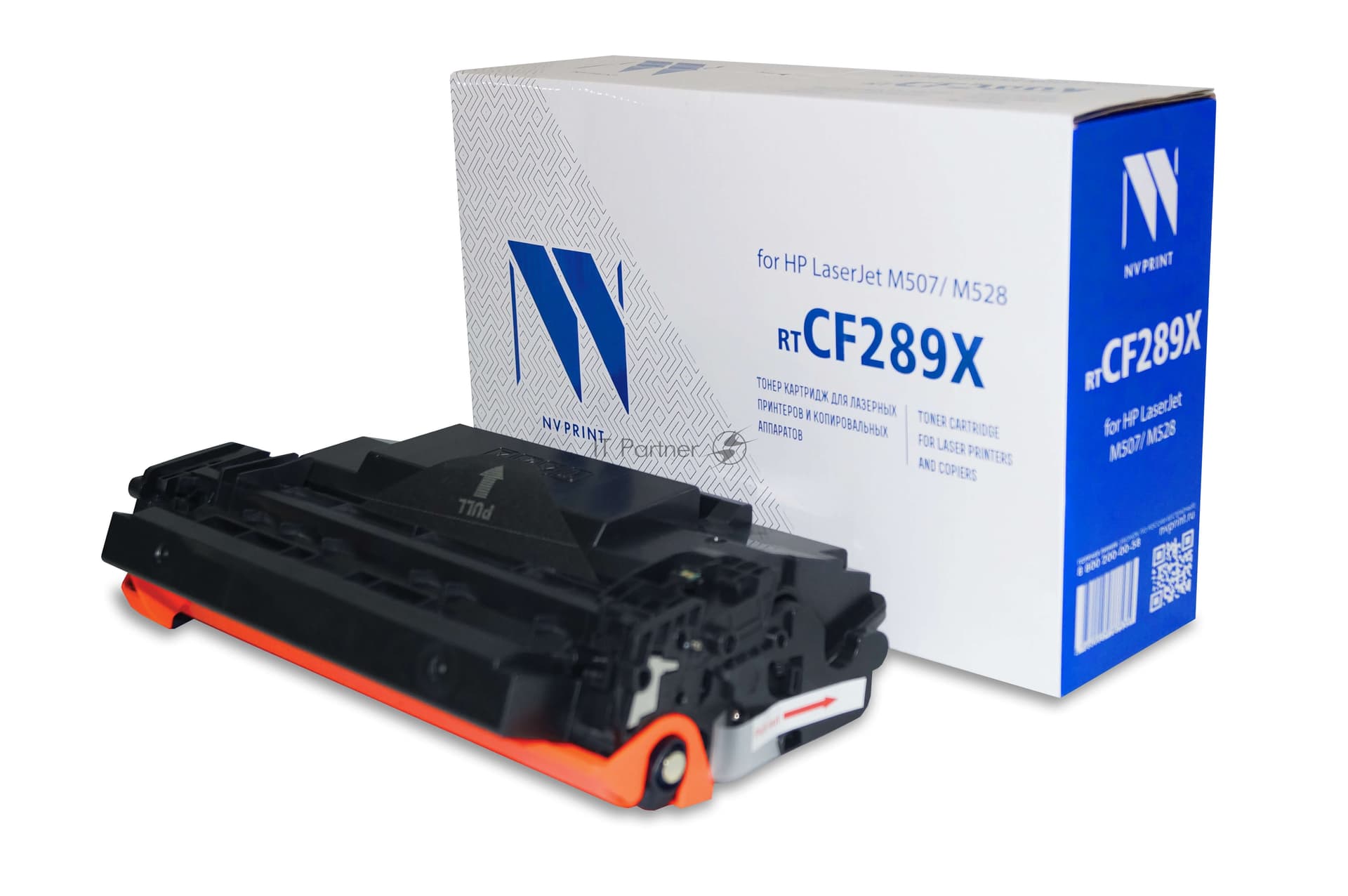 -/ Тонер-картридж NVP NV-CF289X для HP LaserJet M507/M528 (10000k)