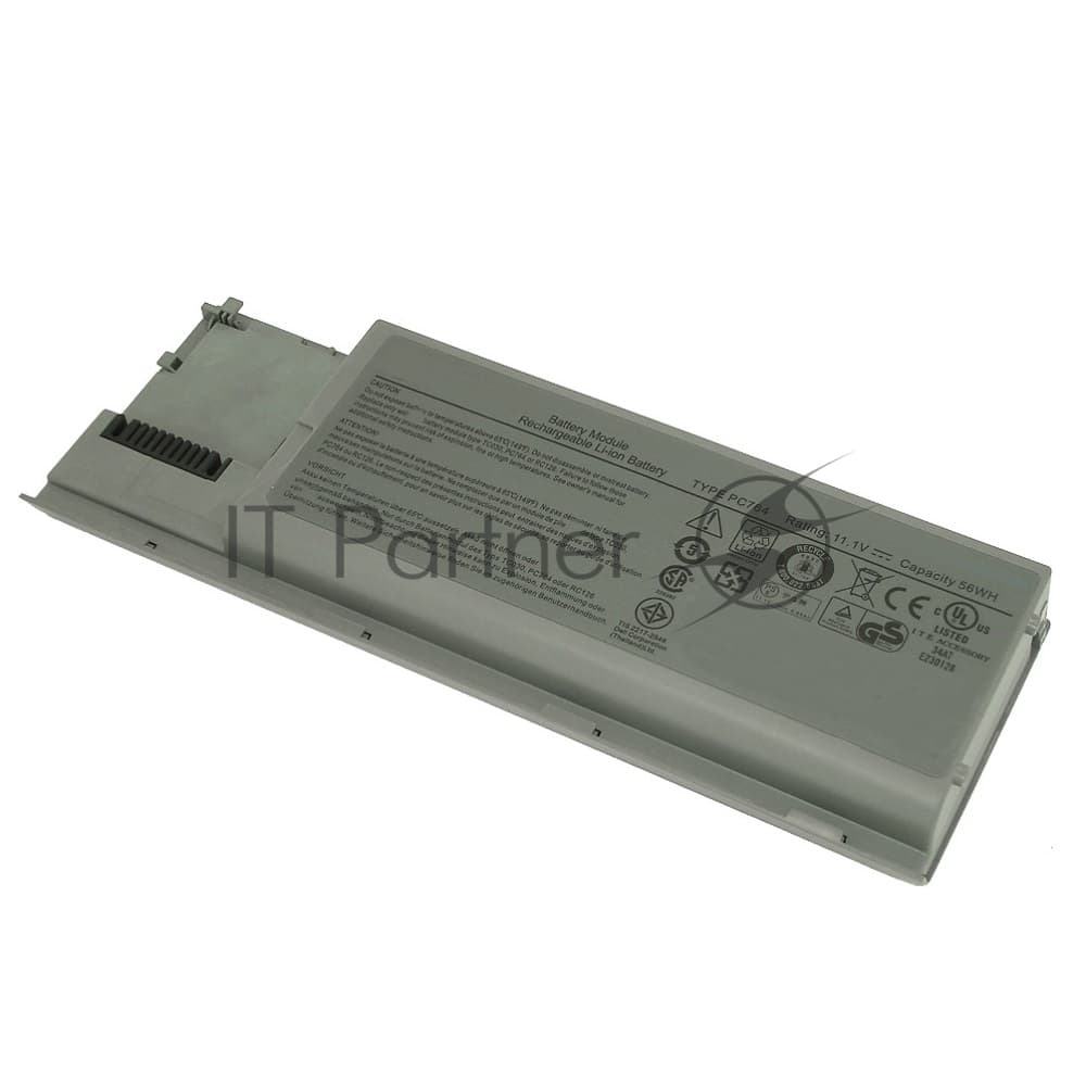 Аккумуляторная батарея для ноутбука Dell Latitude D620, D630 56Wh