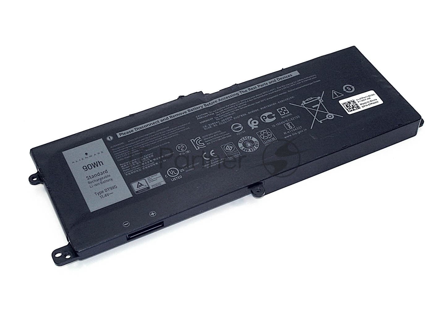 Аккумуляторная батарея для ноутбука Dell Alienware Area-51m 11.4V 7890mAh