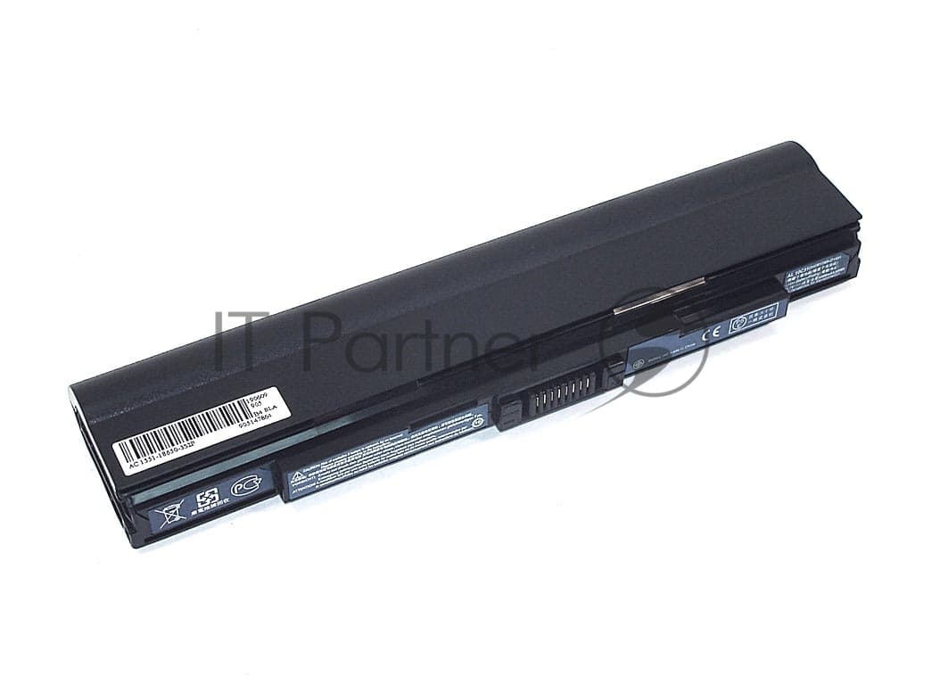 Аккумуляторная батарея для ноутбука Acer Aspire 1551-18650 11.1V 5200mAh OEM черный