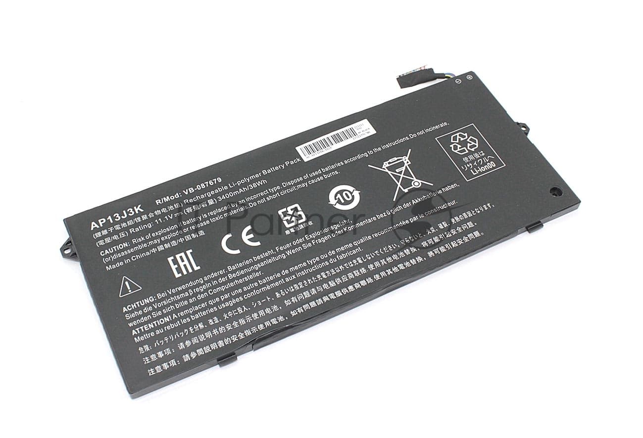 Аккумуляторная батарея для ноутбука Acer Chromebook C72011.1V 3400mAh OEM
