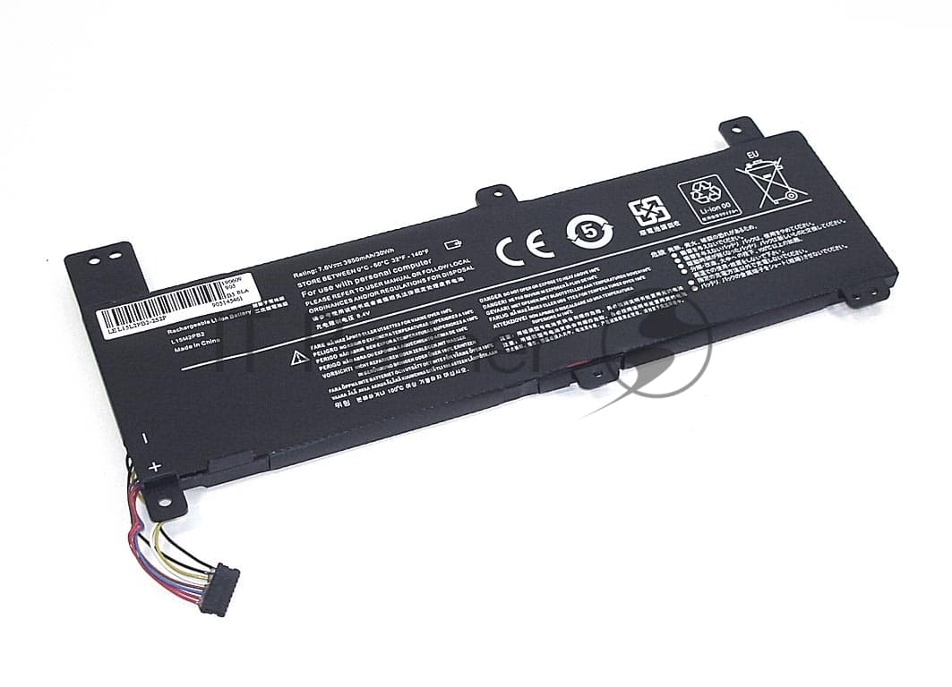 Аккумуляторная батарея для ноутбука Lenovo 310-14IKB7.6V 30Wh OEM черный
