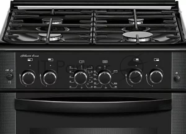 Плита газовая Gefest ПГ 6300-02 0346 черный, конфорок 4 шт, духовка 52 л, 60 см x 85 см x 60 см