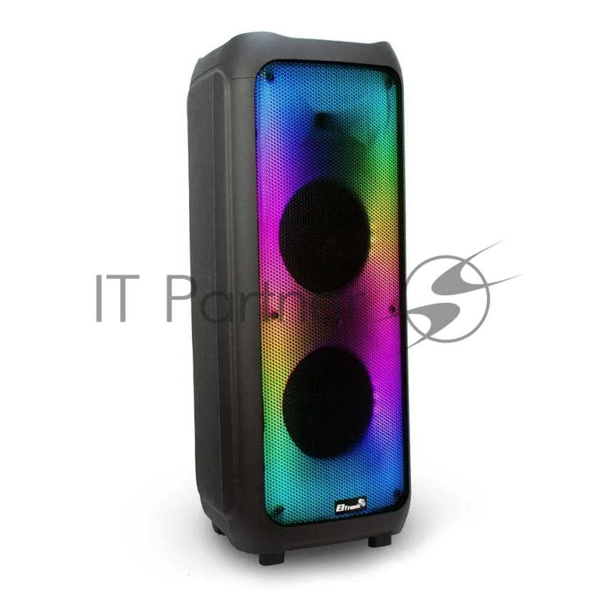 Колонка Eltronic 10" динамик 2шт/10" с TWS 100 Вт черный