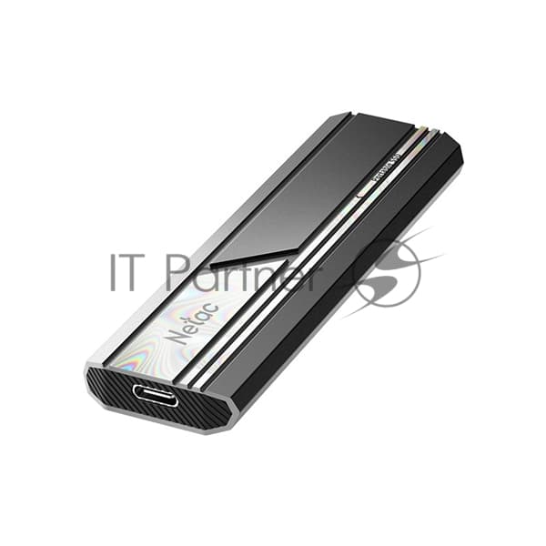 Внешний SSD Netac ZX10, 1TB, USB 3.2 Gen 2 Type-C, R/W 1050/1050, черный