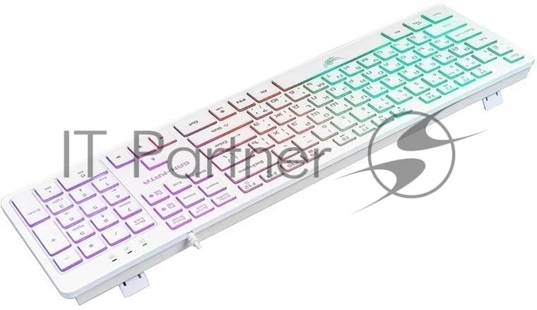 Клавиатура Dialog KGK-17U проводная, USB Type-A, белый